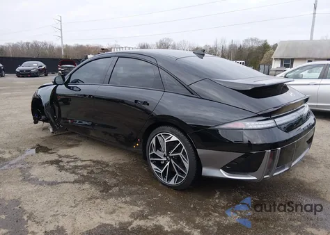 2025 Hyundai Ioniq 6 Limited from USA, damaged, VIN KMHM54AA9SA105162